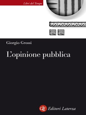 cover image of L'opinione pubblica